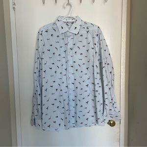 🇸🇪 Eton Contemporary Fit Dress Shirt (16.5) Print